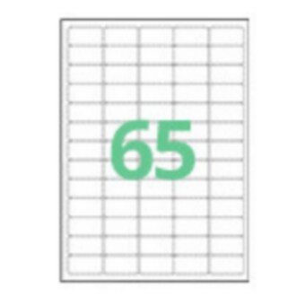 A4 폼텍규격 <b>라벨지</b> 화이트40칸(4x10)