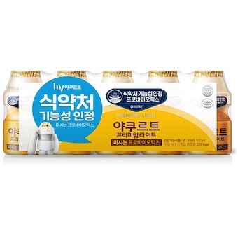 에치와이(HY) 야쿠르트 프리미엄 라이트 100ml