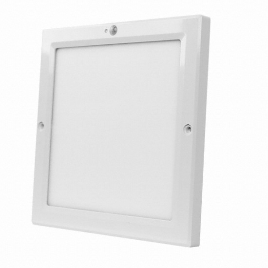 금호전기 번개표 LED 엣지 사각 센서등 주광색 20W_이미지