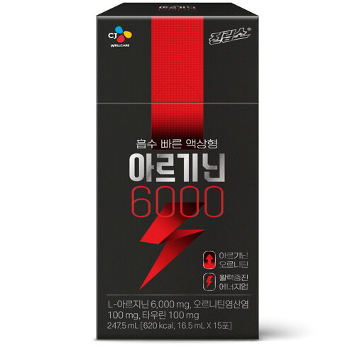 CJ웰케어 전립소 아르기닌 6000 15포이미지입니다. 누르면 해당 게시물로 새창이동합니다.