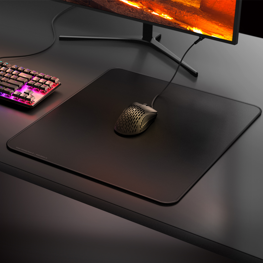 Pulsar PARA 브레이크 V2 게이밍 마우스패드 (블랙, 490x420)_이미지