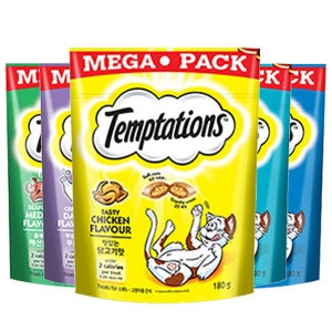 한국마즈 템테이션 메가팩 콤보 160g (5개)