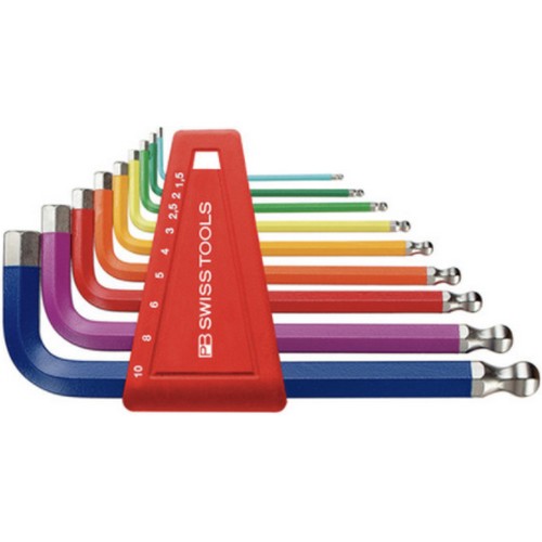 피비스위스툴 무지개 볼렌치 세트 숏타입 212.H-10RB CN (9pcs)