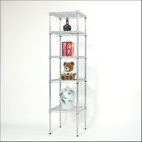 케이원 고급형 메탈랙 5단 45cm (45x180cm(가로x높이))_이미지