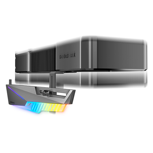 Antec DAGGER GPU BRACKET (ARGB 블랙)_이미지