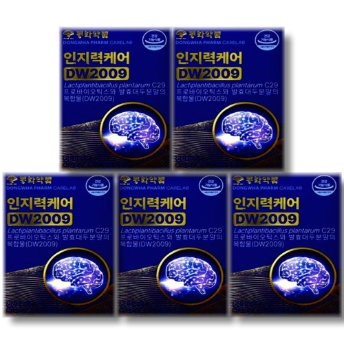 동화약품 인지력케어 DW2009 60캡슐 (5개)