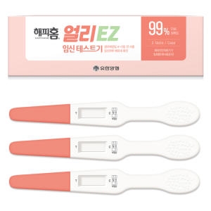 유한양행 해피홈 얼리EZ 임신테스트기 3개입 (1팩)_이미지