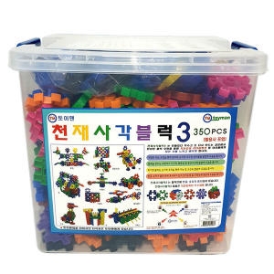 토이맨 천재사각블럭3 350PCS_이미지