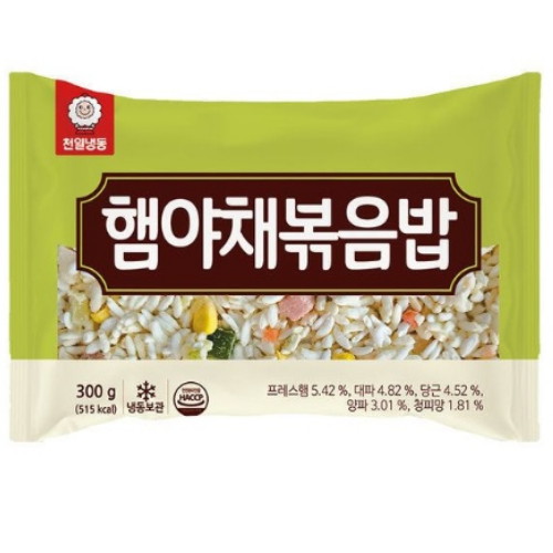 천일식품 햄야채볶음밥 300g (28개)