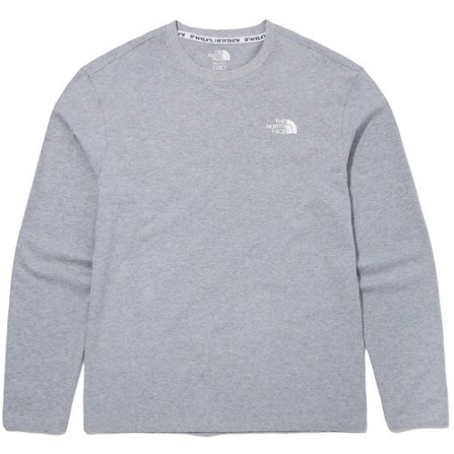 화이트라벨 데일리 로고 긴팔 라운드티 NT7TM02J