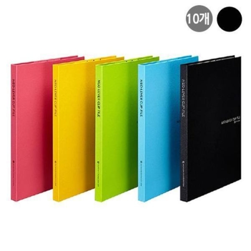 브이와이 / 레버화일 보관 묶음 F830-71 A4 흑색x10개