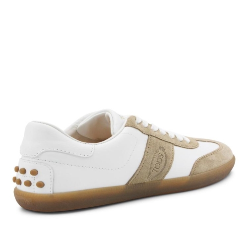 토즈 화이트 베이지 레더 스니커즈 XXW68C0IJ20IRA3005 B0481884010_이미지