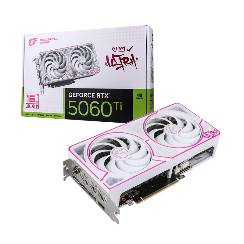 COLORFUL iGame ������ RTX 5060 Ti ULTRA DUO OC White D7 16GB �����ڽ�