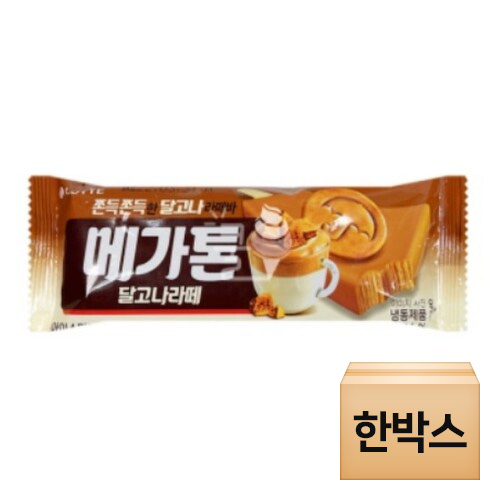 롯데제과 메가톤 달고나라때 70ml (40개)_이미지