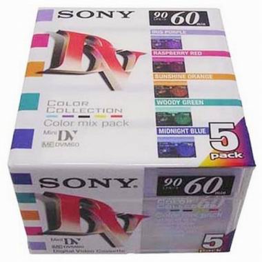 SONY MiniDV 6mm 칼라 5DVM60RX2 60분 DV테이프 (20개)