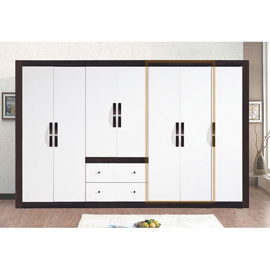 좋은가구 아이니2 옷장 2단행거형 (81cm)