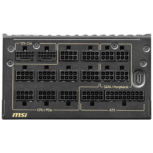 MSI MEG Ai1600T 80PLUS티타늄 풀모듈러 ATX3.1_이미지