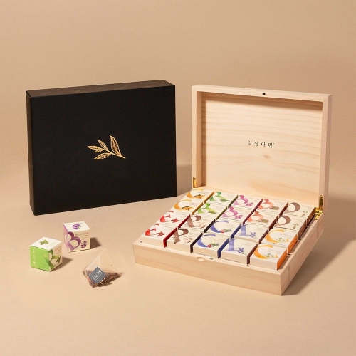 쌍계명차 큐브우드 20P_이미지