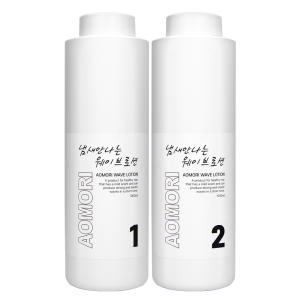 아오모리 냄새안나는 웨이브로션 치오 1000ml+1000ml 대용량 파마약 치오펌