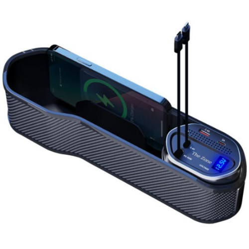 서주글로벌 더존 초고속 차량용 스마트 LED 사이드포켓 정리수납함 P300 PD