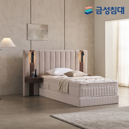 금성침대 루미에르 호텔형 침대 SS+패널 (유로탑독립)_이미지