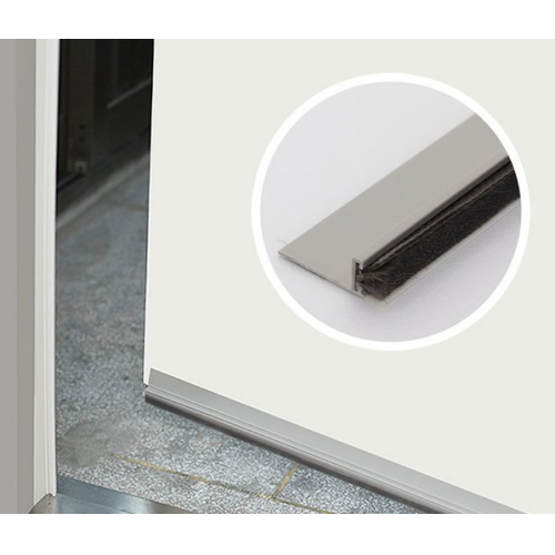 리빙홈데코 현관문 틈막이 모헤어 1m [1개]