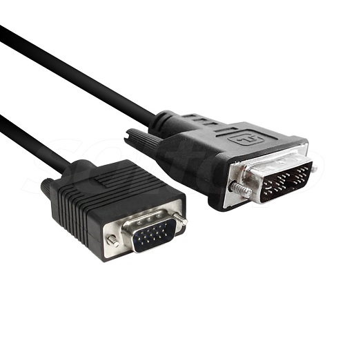 탑라인에이치디 솔탑 DVI to RGB 케이블 (SOLTOP-005, 2m)_이미지