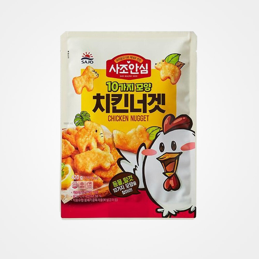 사조대림 안심치킨 너겟 420g (10개)_이미지