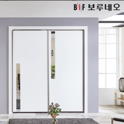 BIF보루네오 미라클 슬라이딩 작은방 붙박이장 (190cm)_이미지