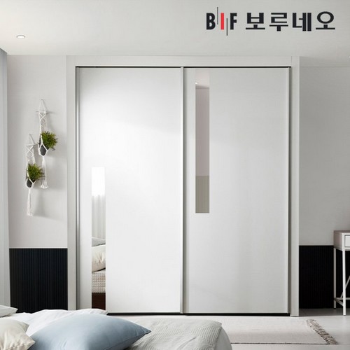 BIF보루네오 미라클 슬라이딩 작은방 붙박이장 (190cm)_이미지