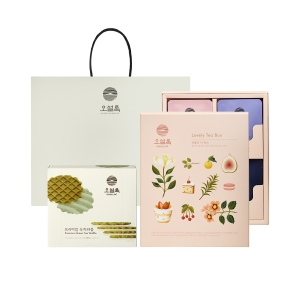 아모레퍼시픽 오설록 달콤세트(러블리티박스+와플) [1개]