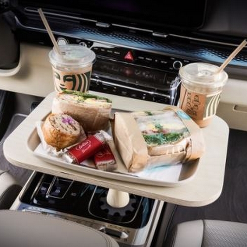 케이엠모터스 다된다 차량용 우드 테이블_이미지