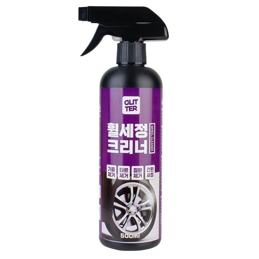 평화자동차 시크릿 글리터 휠 세정 크리너 500ml (1개)