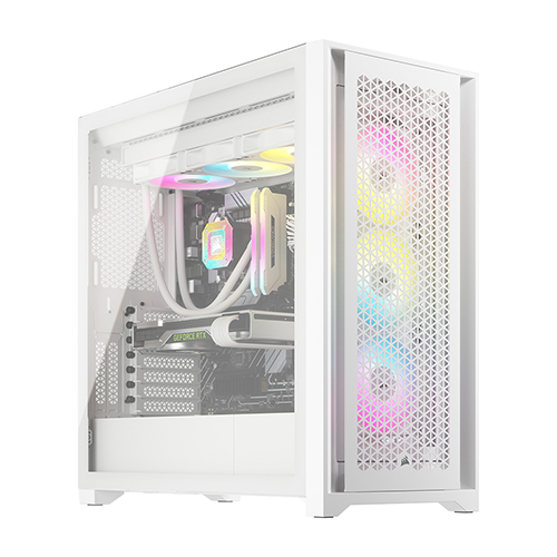 CORSAIR 5000D RGB AIRFLOW (트루 화이트)_이미지