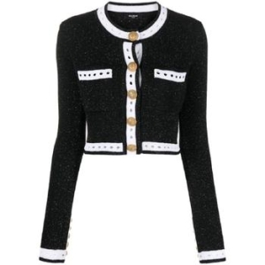 발망 긴소매 버튼 가디건 BF1KL101KE74 T_이미지