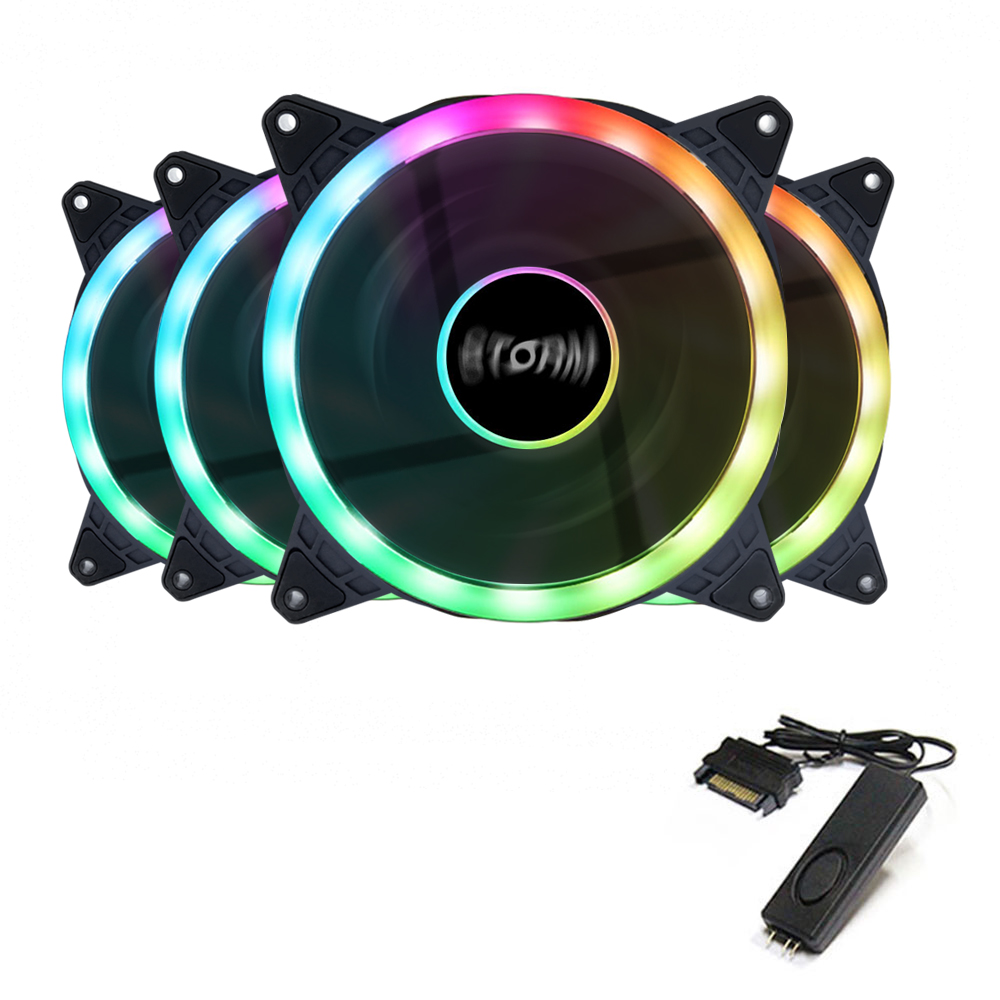 AONE STORM ARGB DOUBLERING 140 (컨트롤러/4팩, 블랙)_이미지