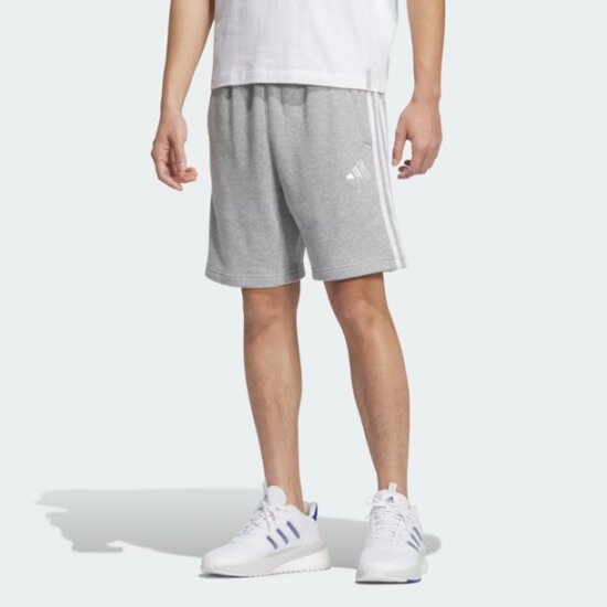 아디다스 에센셜+ 레귤러 핏 3S 프렌치 테리 쇼츠 JW6981_이미지