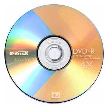 RiTEK DVD+R 4.7GB 4x 케익 10장 엑설런트_이미지