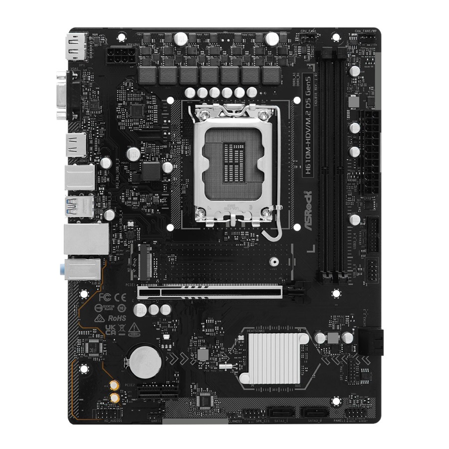 ASRock H610M-HDV/M.2 D5 Gen5 ��ص���