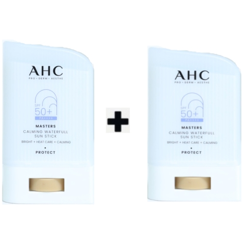 카버코리아 AHC 마스터즈 카밍 워터풀 선스틱 22g (2개)_이미지