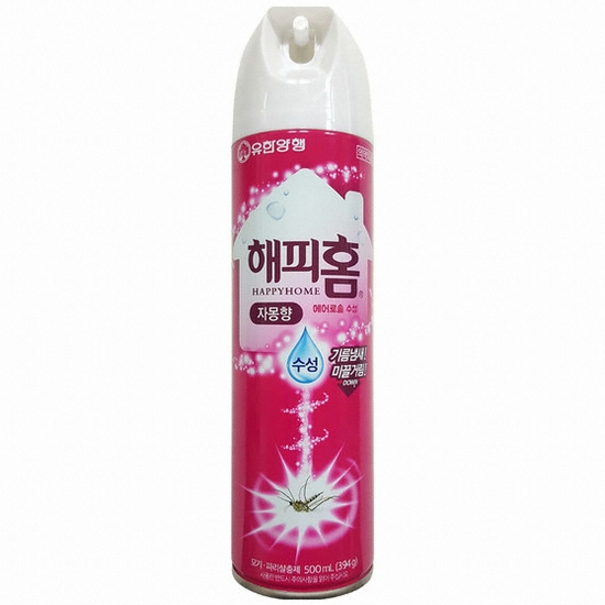 해피홈 에어로솔 수성 자몽향 500ml (2개)_이미지