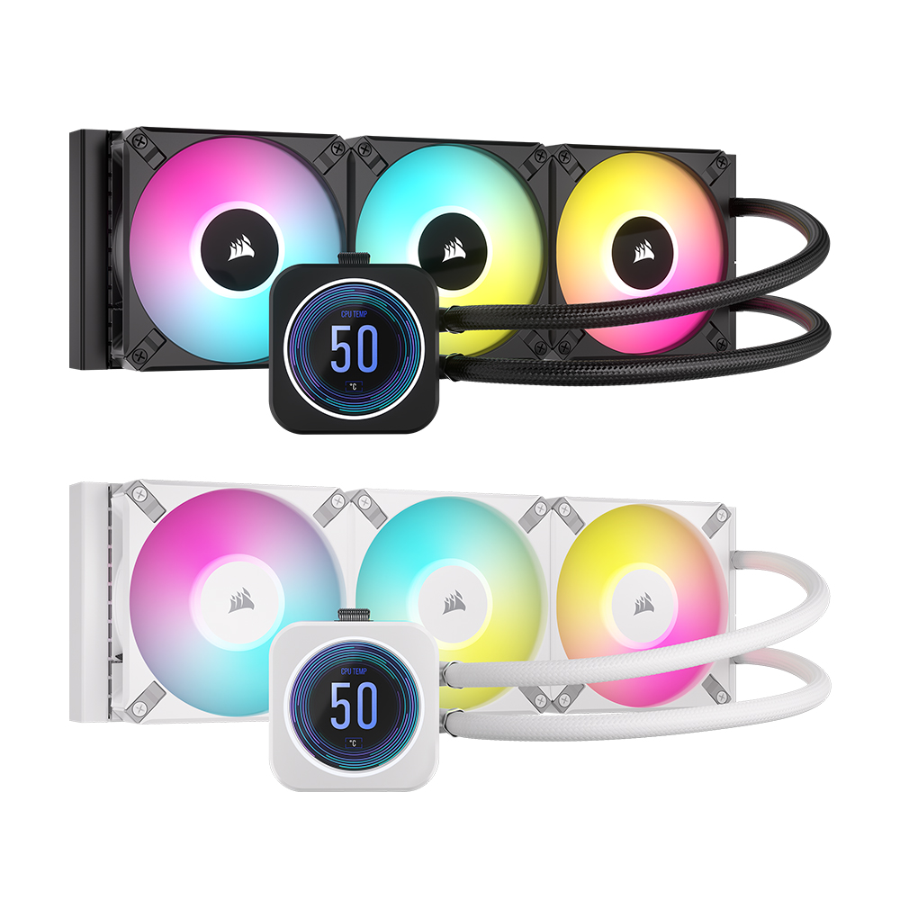CORSAIR iCUE H150i ELITE LCD XT (블랙)