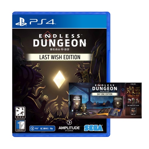  엔드리스 던전 한글판 PS4, 패키지디스크
