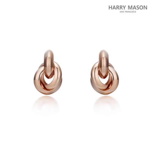 해리메이슨  14k 골드핀 트리플 링 귀걸이 HM2SE021RB 1651094