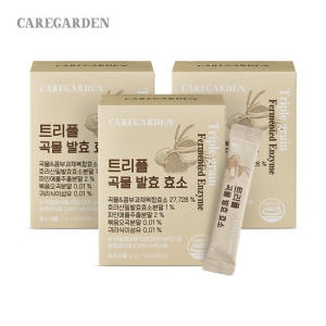 케어가든 트리플 곡물 발효 효소 3g 30포 (3개)