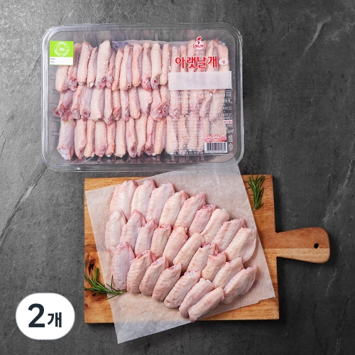 마니커 아랫날개 윙 1kg (2개)_이미지