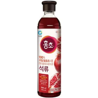 청정원 홍초 석류 900ml