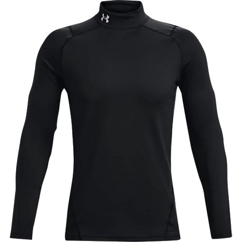 언더아머 콜드기어 아머 피티드 모크 1366066 (001, 블랙)_이미지
