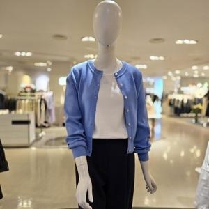 보끄레머천다이징 올리브데올리브 포시즌 라운드넥 가디건 OK5XD264