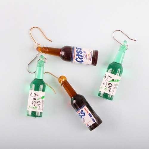 갓샵 소주 맥주 인싸 귀걸이 참이슬 카스 술자리인싸템